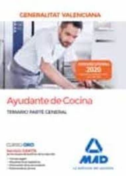 Imagen de Temario Parte General Ayudante de Cocina Generalitat Valenciana, 2020