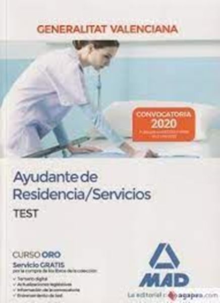 Imagen de Test Ayudante de Residencia/Servicios de la Administración de la Generalitat Valenciana, 2020 