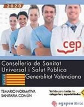 Imagen de Temario Normativa Sanitaria Común, 2020 "Consellería de Sanitat Universal i Salut Pública Generalitat Valenciana"