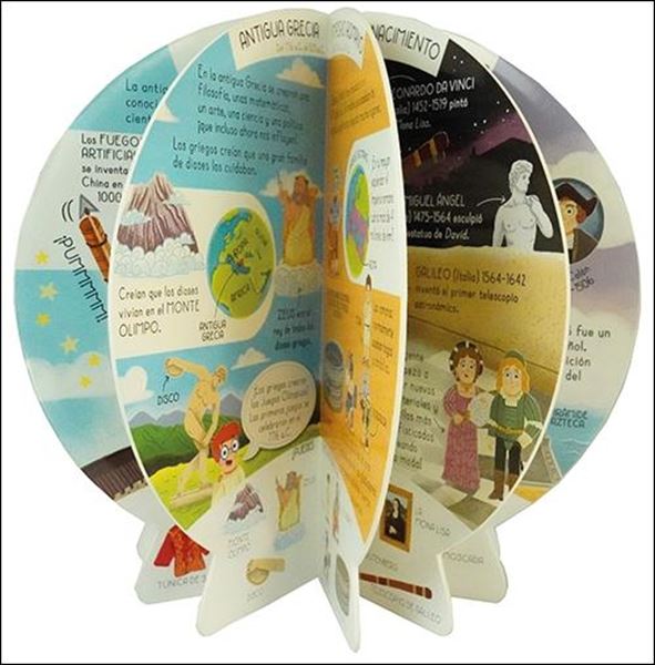 Atlas de historia universal de la humanidad "De las cavernas a los astronautas"