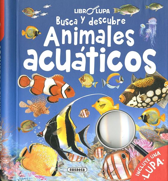 Busca y descubre animales acuáticos "lupa"