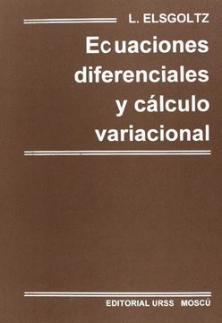 ECUACIONES DIFERENCIALES Y CÁLCULO VARIACIONAL