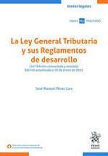 Imagen de Ley General Tributaria y sus Reglamentos de desarrollo, 16ª ed, 2021