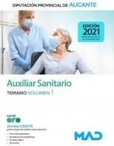 Imagen de Temario Volumen 1 Auxiliar Sanitario de la Diputación Provincial de Alicante