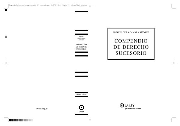 Compendio de derecho sucesorio