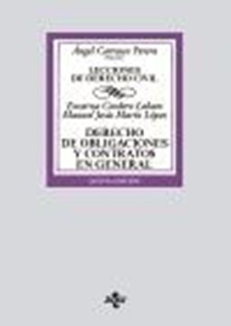 Derecho de obligaciones y contratos en general, 5ª ed, 2021 "Lecciones de Derecho Civil"