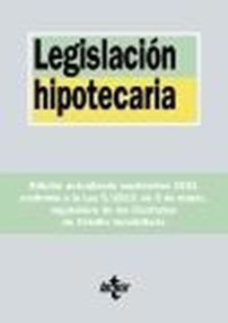Legislación hipotecaria, 36ª ed, 2021