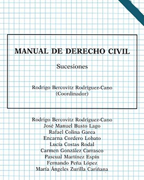 Imagen de Manual de Derecho Civil. Sucesiones, 5ª ed, 2021