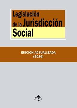 Legislación de la Jurisdicción Social ed. actualizada 2016
