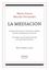 La Mediación "Sistemas alternativos de resolución de conflictos. Sistemas complementar"