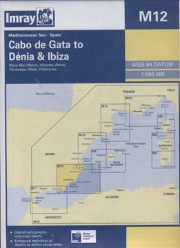 M12 Imray Cabo de Gata to Denia e Ibiza