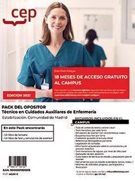 Pack Técnico en Cuidados Auxiliares de Enfermería. Estabilización Comunidad Madrid, 2021