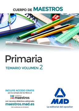 Temario Volúmen 2 Cuerpo de Maestros Primaria