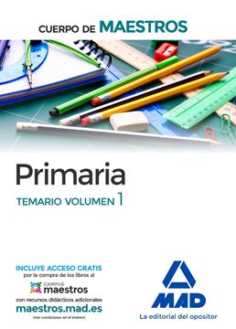 Temario Volumen 1 Cuerpo de Maestros Primaria