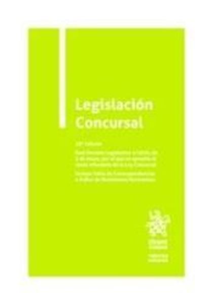 Imagen de Legislación Concursal, 28ª ed, 2021