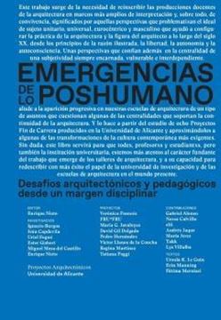 Emergencias de lo Poshumano "Desafíos Arquitectónicos y Pedagógicos desde un Margen Disciplinar"