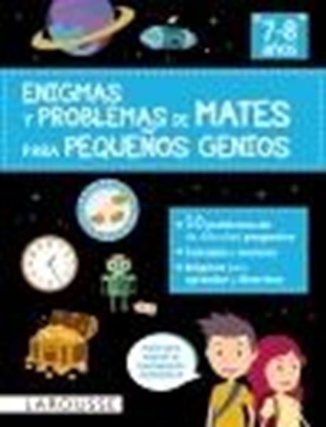 Enigmas y problemas de mates para pequeños genios (7-8 años)