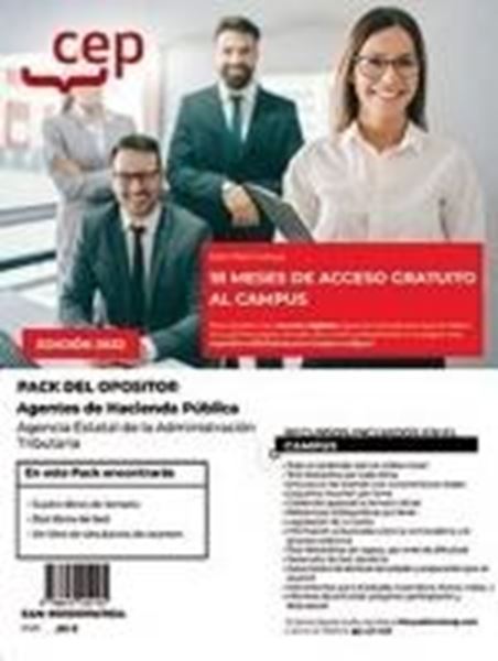 Pack del opositor de Agentes de Hacienda Pública. Agencia Estatal de la Administración Tributaria, 2022 "Temario vol. I, II, III y IV, test y simulacros de examen"