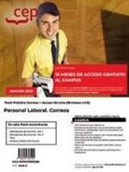 Pack Práctico de Correos. Personal Laboral, 2022 "Simulacros de examen 1 y 2, test "