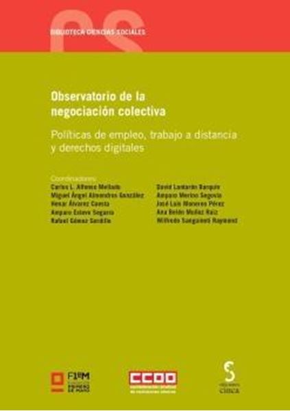 Observatorio de la negociación colectiva "Políticas de empleo, trabajo a distancia y derechos digitales"