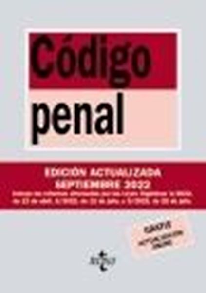 Código Penal, 29ª ed, 2022 "Ley Orgánica 10/1995, de 23 de noviembre"