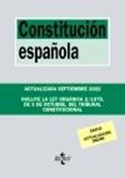 Constitución Española, 26ª ed, 2022 "Incluye la Ley Orgánica 2/1979, de 3 de Octubre, del Tribunal Constitucional"