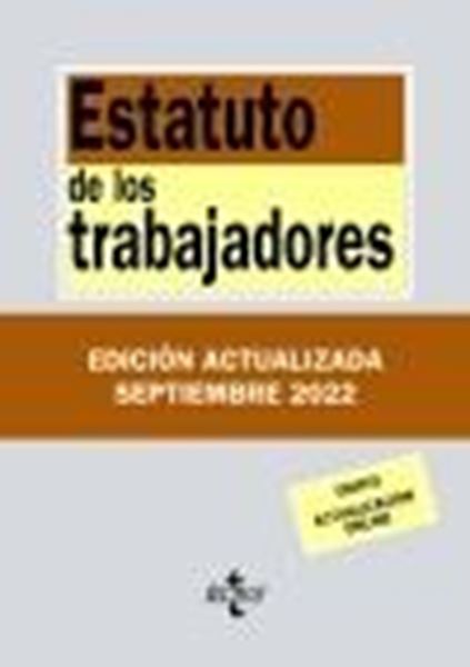Estatuto de los Trabajadores, 38ª ed, 2022