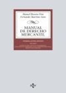 Manual de Derecho Mercantil, 29ª ed, 2022 "Vol. I. Introducción y estatuto del empresario. Derecho de la competencia"