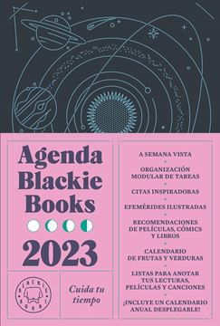 Agenda Blackie Books 2023 "Cuida tu tiempo"