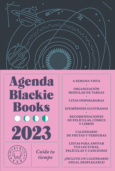 Agenda Blackie Books 2023 "Cuida tu tiempo"