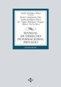 Manual de Derecho Internacional privado, 9ª ed, 2022