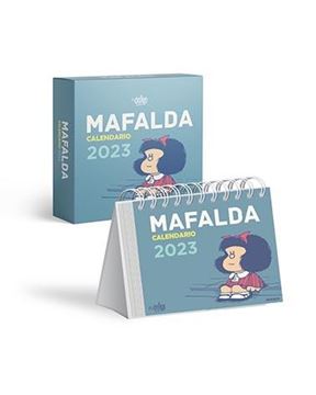 Calendario 2023 Mafalda Caja- Azul