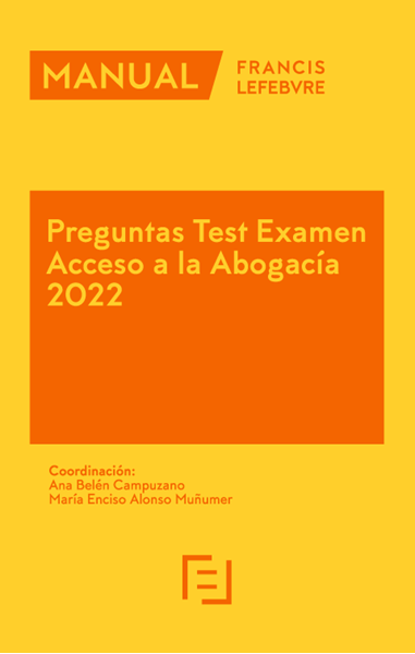 Imagen de Manual Preguntas Test Examen Acceso a la Abogacía 2023