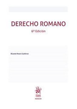 Imagen de Derecho romano, 6ª ed, 2021