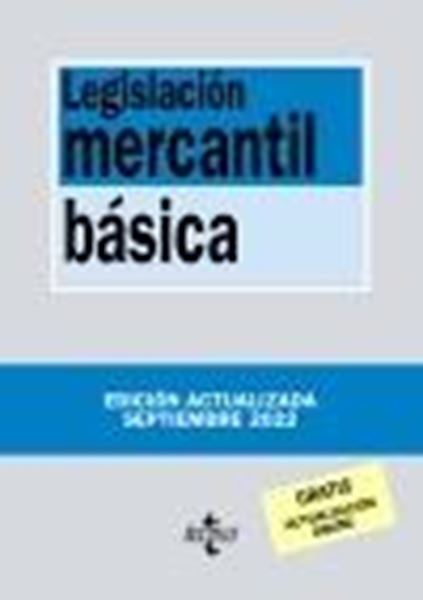 Legislación mercantil básica, 19ª ed, 2022