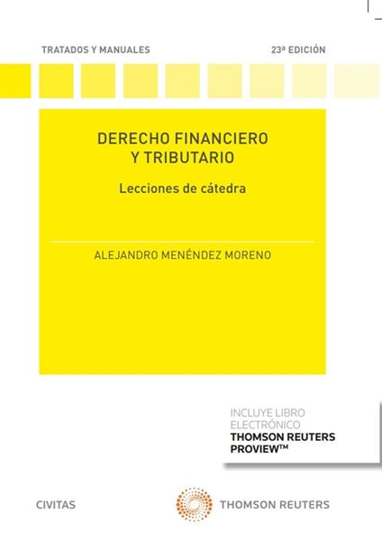 Derecho Financiero y Tributario. Lecciones de cátedra (Papel + e-book), 2022