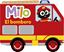 Milo el bombero "Libro de gomaespuma con ruedas"