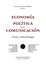Economía Política de la Comunicación "Teoría y metodología"