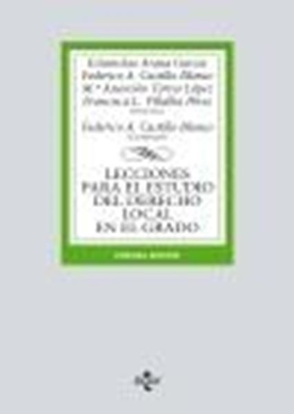 Lecciones para el estudio del derecho local en el grado, 3ª ed, 2023