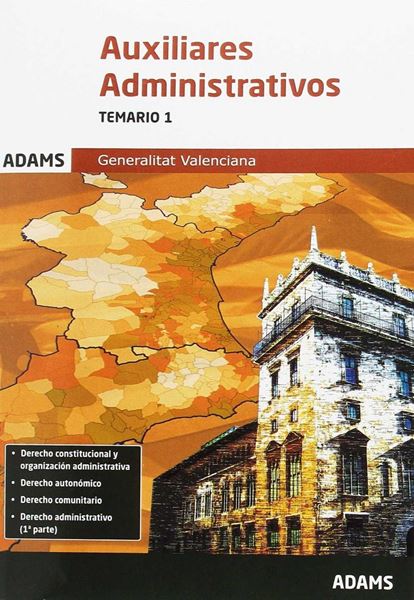 Imagen de Temario 2 Auxiliares Administrativos de la Generalitat Valenciana, 2023