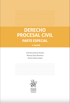 Imagen de Derecho Procesal Civil. Parte Especial, 2ª Ed, 2023