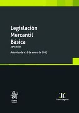 Imagen de Legislación Mercantil Básica, 23ª Ed, 2023