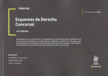 Imagen de Esquemas de Derecho Concursal, 14ª Ed, 2023