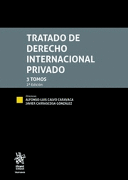 Imagen de Tratado de Derecho Internacional Privado 3 Tomos, 2ª ed, 2022