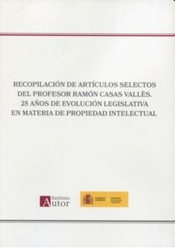 Imagen de Recopilacion de Articulos Selectos del Profesor Ramon Casas Valles.