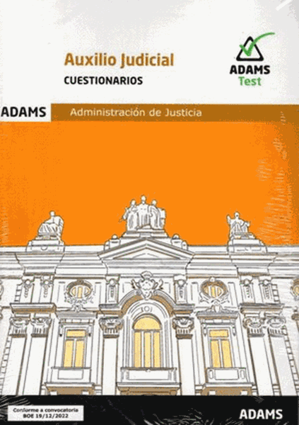 Imagen de Cuestionarios Auxilio Judicial Administración de Justicia, 2023 "Turno Libre"