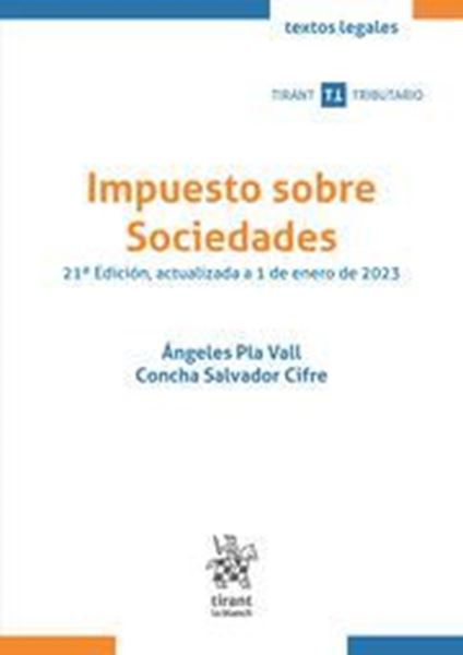 Imagen de Impuesto sobre Sociedades, 21ª Ed, 2023