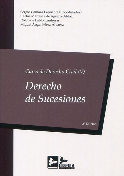 Imagen de Curso de Derecho Civil V. Derecho de sucesiones 2ª Ed, 2022