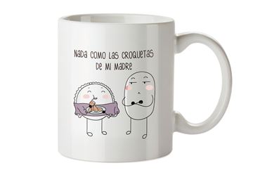 Imagen de Taza Nada como las croquetas de mi madre