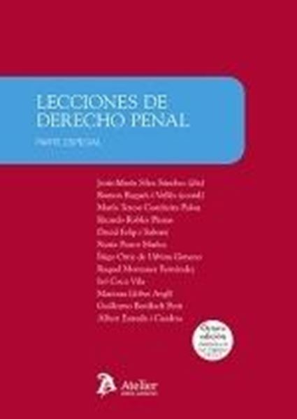 Lecciones de derecho penal, 8ª ed, 2023 "Parte especial"